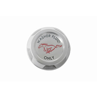 2015 - 2020 Mustang Billet Washer Reservoir Cap with Pony Logo