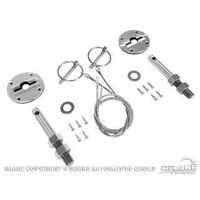 2015 - 2016 Mustang Classic Hood Pin Kit