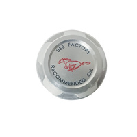 2015 - 2017 Mustang GT Billet Oil Cap Cover with Pony Logo
