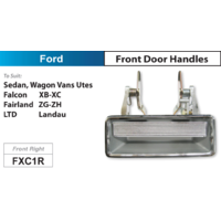 Falcon XB - XC Outside Door Handle- Front Right, Chrome
