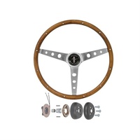 1965 - 1967 Grant Mustang 15" Wood Steering Wheel & Hub Kit