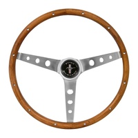 1964 - 1973 Grant Mustang 15" Wood Steering Wheel