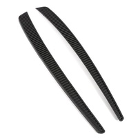 2003 - 2004 Mustang Rear Quarter Panel Side Scoop Inserts - Cobra Slats