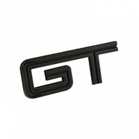 2005-10 Mustang GT Fender Emblem - Black Chrome