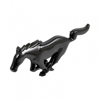 2005-09 Mustang Grille Emblem - Black Chrome