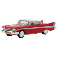 1:64 Scale 1958 Plymouth Fury Christine Collectable Cars