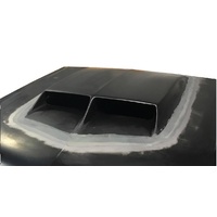 Ford Mustang Fibreglass 1967 Shelby GT350 GT500 Style Bond On Scoop 3" Tall