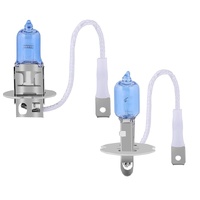 H3 Halogen 12v Bulb - 55w, Pair - Ultra White