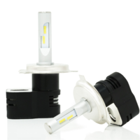 H4 LED Headlight Retrofit Kit 30w 4300k Ultra White - Pair