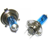 H4 Halogen Bulb 12v 60/50w Ultra White + 50% Brighter Pair