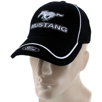Mustang Running Horse Hat (Black)