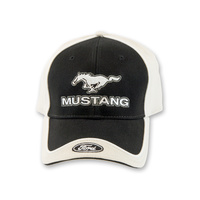 Mustang Running Horse Hat (Bone)