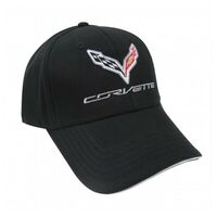 Chevrolet Corvette Logo Hat (Black)