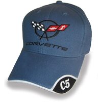 Chevrolet Corvette C5 Logo Hat (Blue)