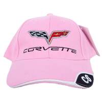 Chevrolet Corvette C6 Logo Hat (Pink)