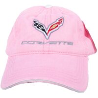 Chevrolet Corvette Logo Hat (Pink)