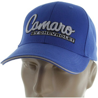 Camaro by Chevrolet Logo Hat (Blue)
