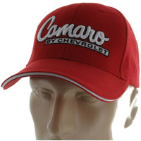 Camaro by Chevrolet Logo Hat (Red)