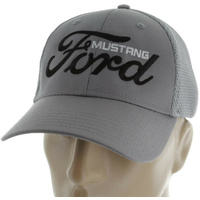 Ford Mustang Logo Hat (Grey)