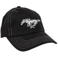 Mustang Logo Hat, Black