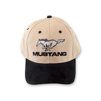 Mustang Hat (Black & Tan)