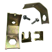 1964 - 1967 Mustang Front Brake Hose Bracket Kit