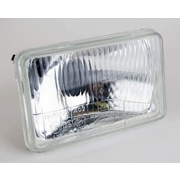 Semi Sealed Beam Headlight 4" x 6" Regular Lens H4 no Parker