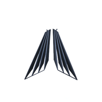 1984-88 Holden Commodore VK VL Fan Type Quarter Window Venetian Pair  - White