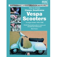 How to Restore Classic Smallframe Vespa Scooters - 2-stroke models
