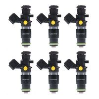 Bosch 1000cc 3/4 Length Fuel Injector with 14mm Bosch Connector - FG FGX Turbo - Set of 6