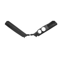 1964 - 1968 Mustang ABS Pillar Post Covers with Gauge Pods 2 1/6" - RHD