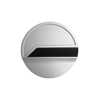 2015 - 2020 Mustang Billet Aluminium Fuel Door - Silver