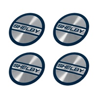 2018 - 2020 Mustang GT 5.0 Billet Engine Bay Dress Up Cap Inserts Kit - Shelby Logo