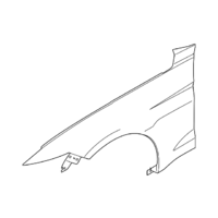 2018 - 2023 Mustang Fender - Left