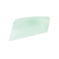 Ford Mustang 1967 - 1968 Fastback Door Glass - Left Green Tint