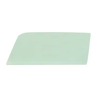 Ford Mustang 1967 - 1968 Coupe Door Glass - Left Green Tint