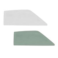 Ford Mustang Late 1969 Early 1970 Coupe Convertible Door Glass (Glue In, without Weatherstrip Type)