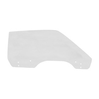 Ford Mustang 1971 - 1973 Coupe, Convertible Door Glass - Clear (Manual 7 Holes) Right