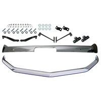 1969 - 1970 Mustang Chrome Bumper Bar & Bracket Kit - Front & Rear