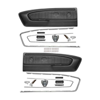 1964 - 1966 Mustang Deluxe Pony Door Panel Conversion Kit