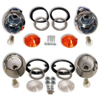 1965 - 1966 Mustang Parking & Back Up Lamp Deluxe Kit