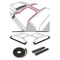 1987 - 1993 Mustang Exterior Refresh & Reseal Kit - Hatch