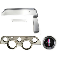1967 Mustang Instrument Bezel & Dash Trim Kit