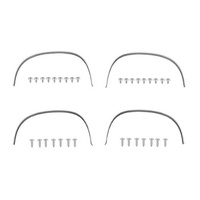 1970 Mustang Fastback Wheel Opening Moldings (4 Piece Kit)