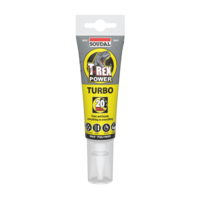 Soudal T-Rex Turbo White Adhesive 125ml