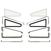 1966 GT350 Shelby Mustang Fastback Quarter Window Plexiglass Kit