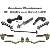 1964 - 1966 Mustang Complete Manual Steering Rebuild Kit V8