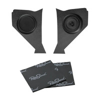 Retrosound Kick Panels for 1955-56 Chevy - w/ Standard Speakers & Sound Dampening Material