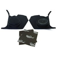Kick Panels for 1968-72 Pontiac LeMans w/ No Factory Air Conditioning - Deluxe Speakers, Sound Dampening Material