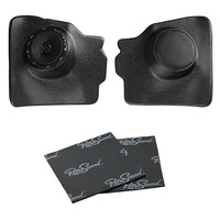 Kick Panels for 1952-77 Volkswagen Beetle Sedan - Deluxe Speakers, No Speaker Rings, Sound Dampening